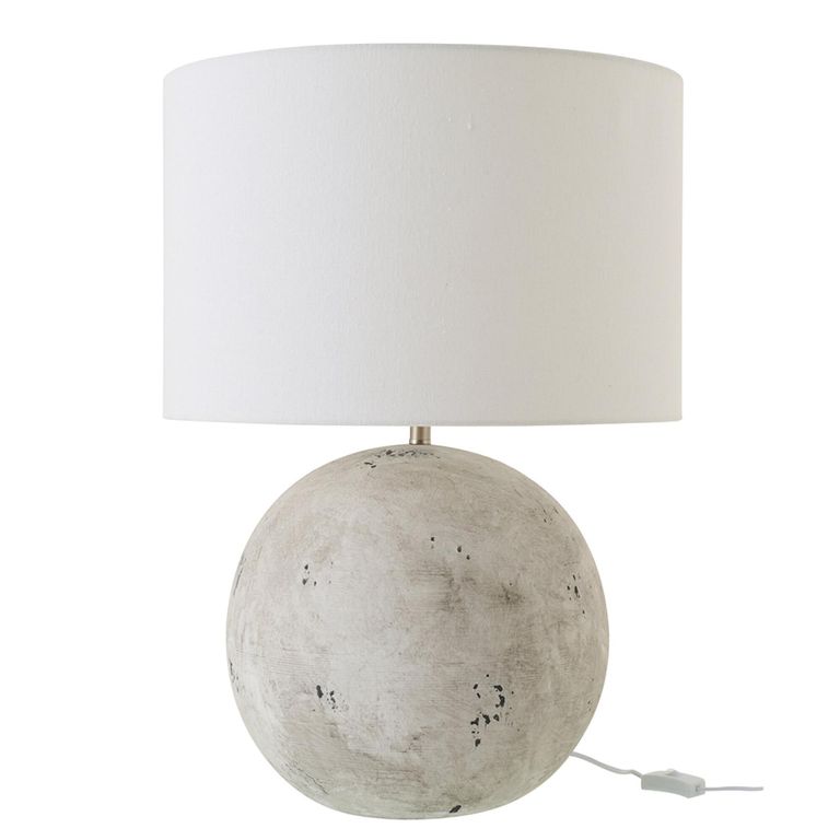 Ball Table Lamp - Grey - Ceramic