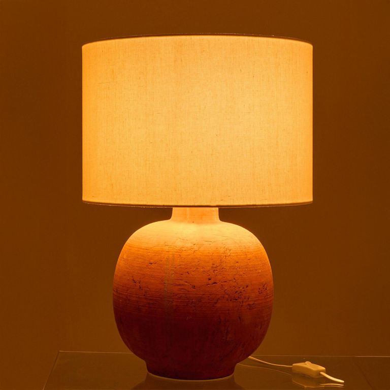 Ball Table Lamp - Terracotta - Ceramic