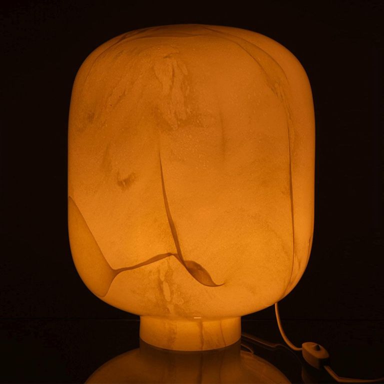 Bola Table Lamp - Yellow - Glass
