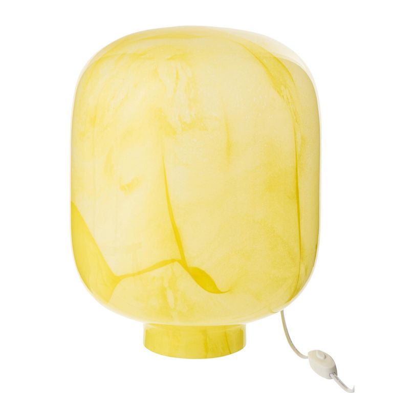 Bola Table Lamp - Yellow - Glass