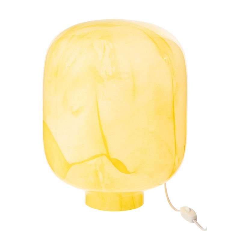 Bola Table Lamp - Yellow - Glass