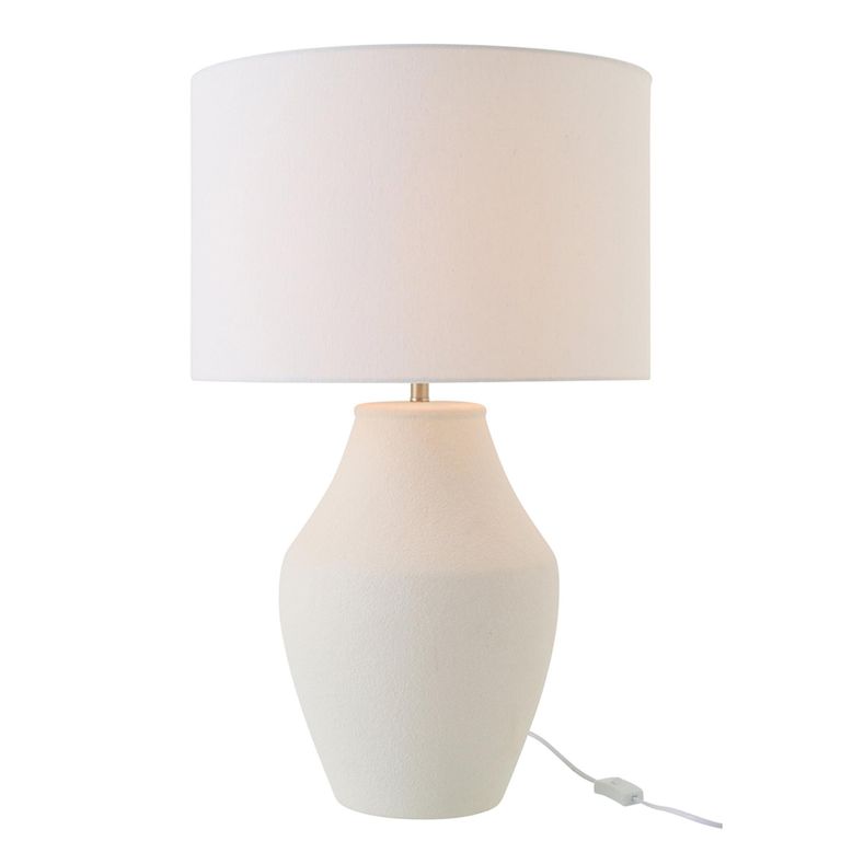 Henri Table Lamp - White - Ceramic