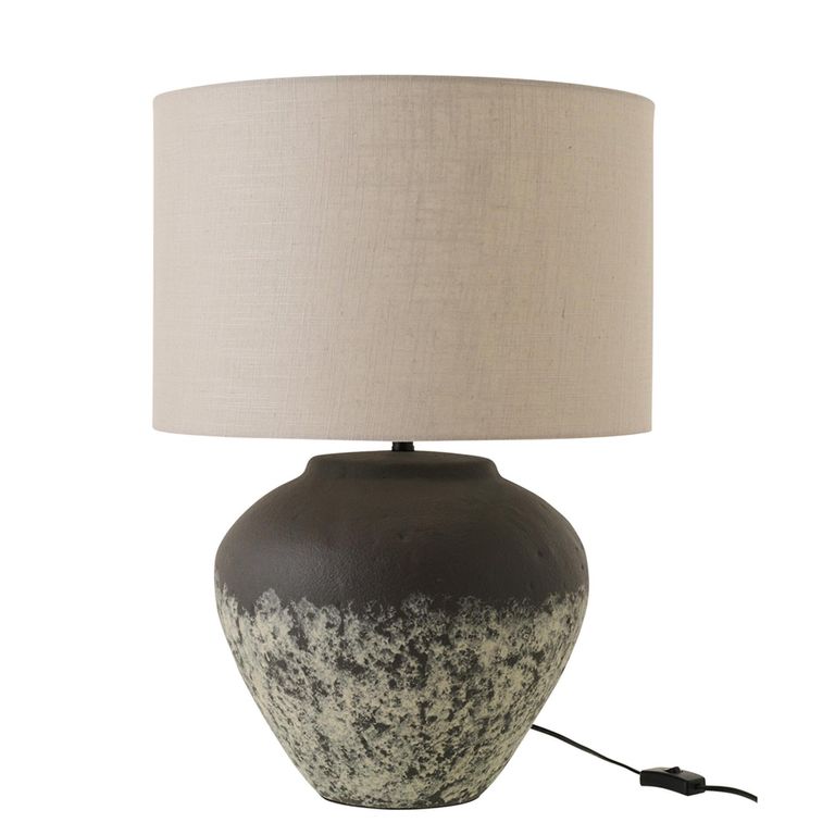 Jules Table Lamp - Dark Grey - Ceramic