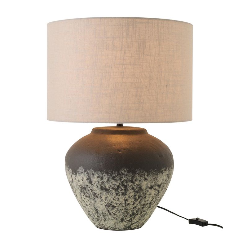 Jules Table Lamp - Dark Grey - Ceramic