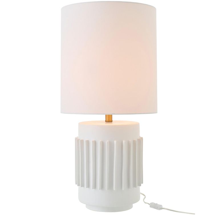Table Lamp - White - Ceramic