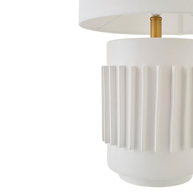 Table Lamp - White - Ceramic