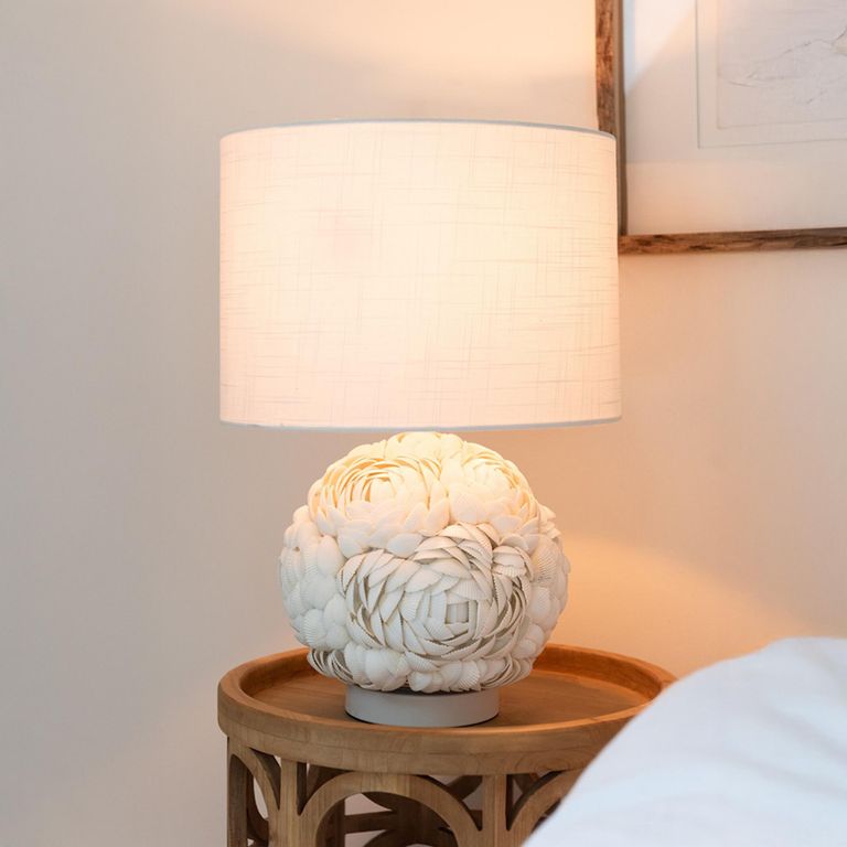 Table Lamp - Large - White - Shell