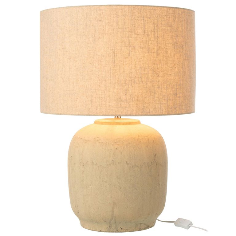 Mia Table Lamp - Terracotta Beige - Ceramic