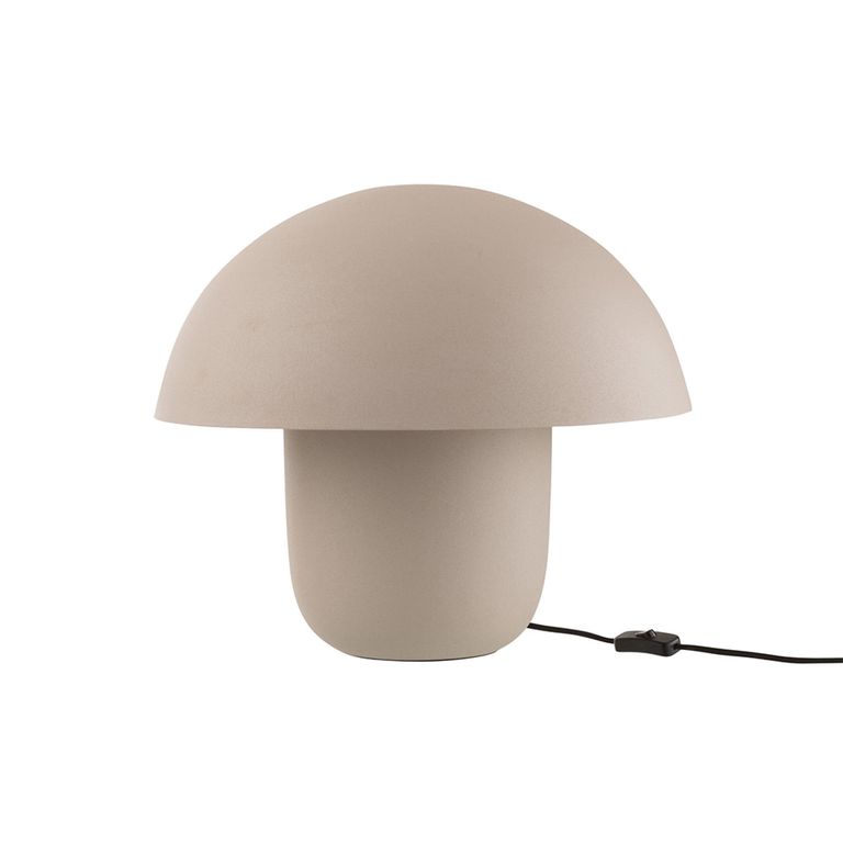 Mushroom Table Lamp - Large - Beige - Metal