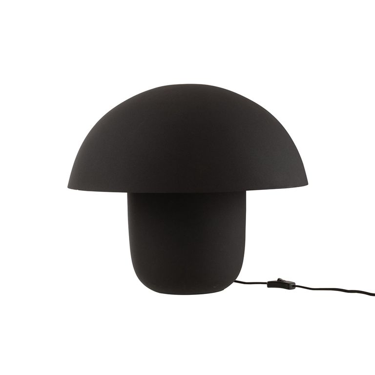 Mushroom Table Lamp - Large - Black - Metal