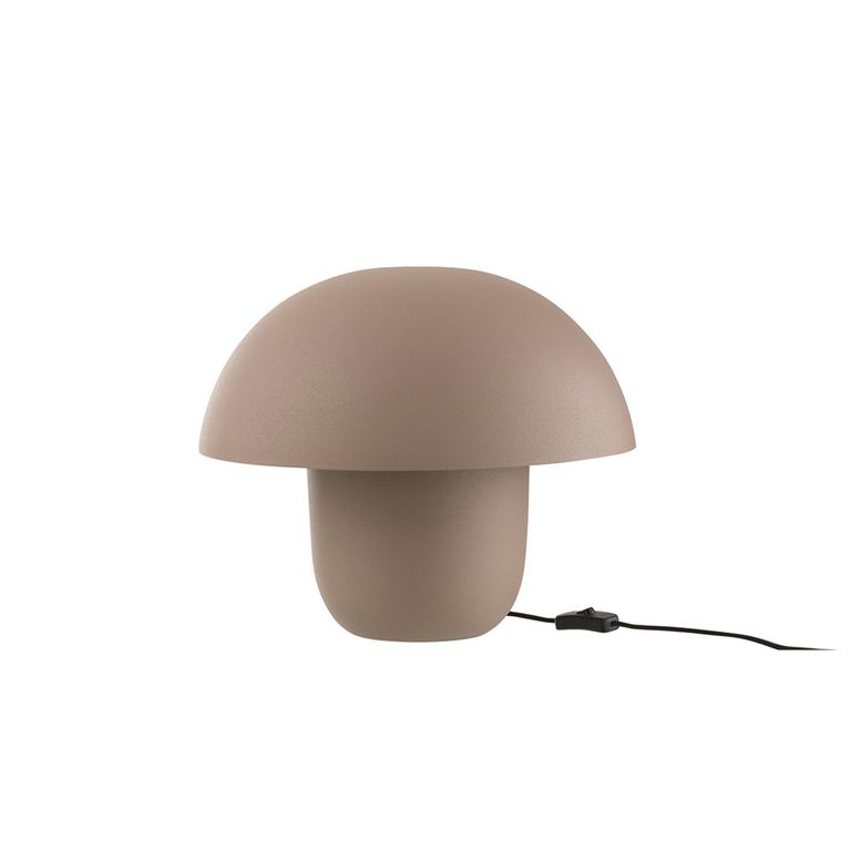 Mushroom Table Lamp - Medium - Taupe - Metal