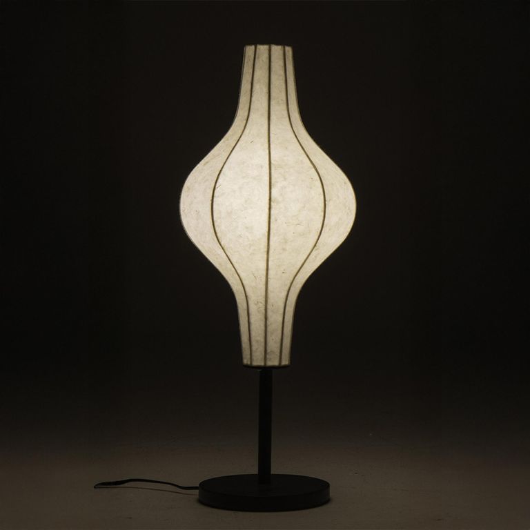 Table Lamp - Natural and Black - Paper