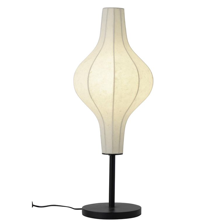 Table Lamp - Natural and Black - Paper