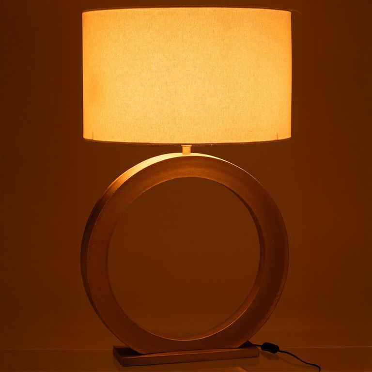 Table Lamp - Round - Gold - Aluminium