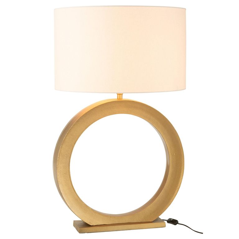 Table Lamp - Round - Gold - Aluminium