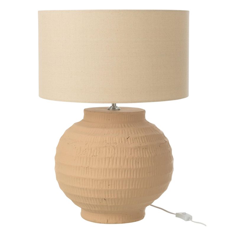 Table Lamp - Terracotta Beige - Ceramic