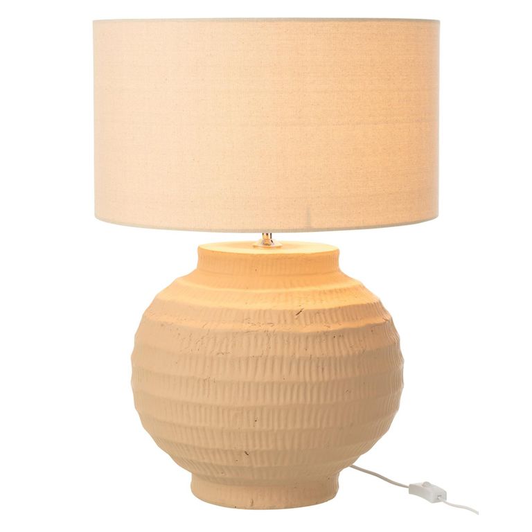 Table Lamp - Terracotta Beige - Ceramic