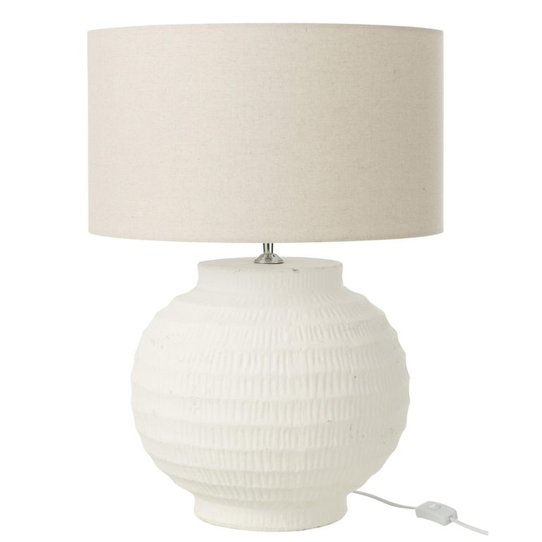 Table Lamp - Terracotta White - Ceramic
