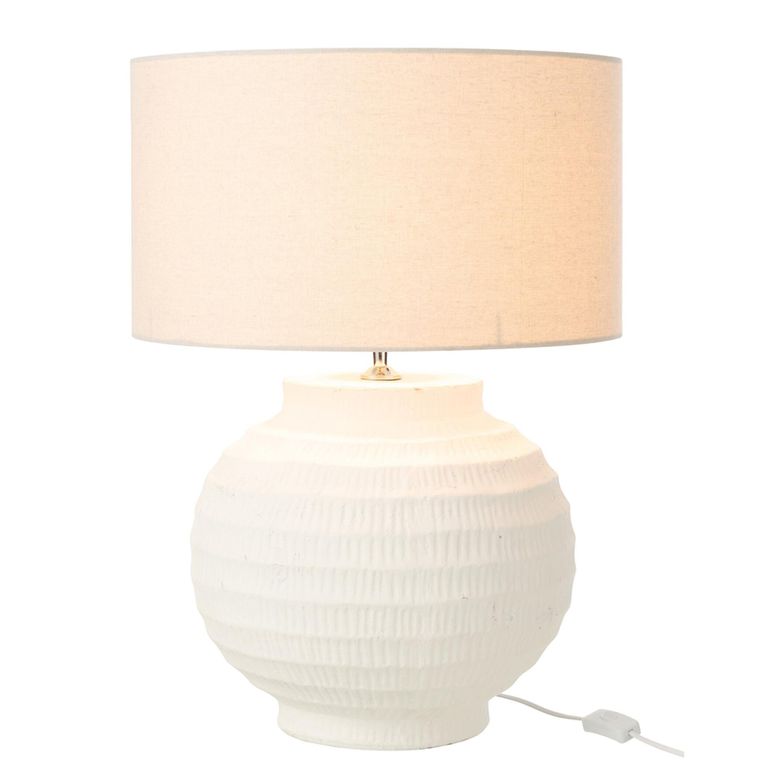 Table Lamp - Terracotta White - Ceramic