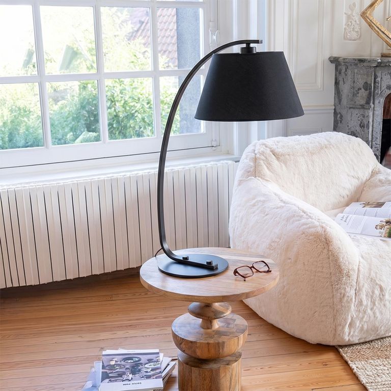Arch Table Lamp - Black - Metal