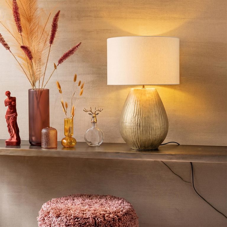 Nebu Table Lamp - Gold - Ceramic