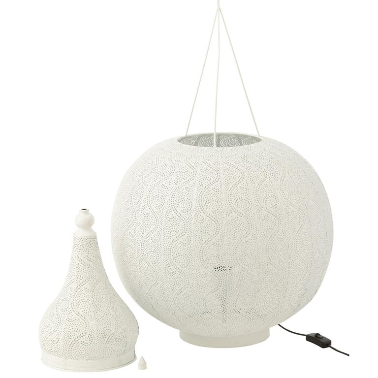 Aladin Table Lamp - Large - White - Metal