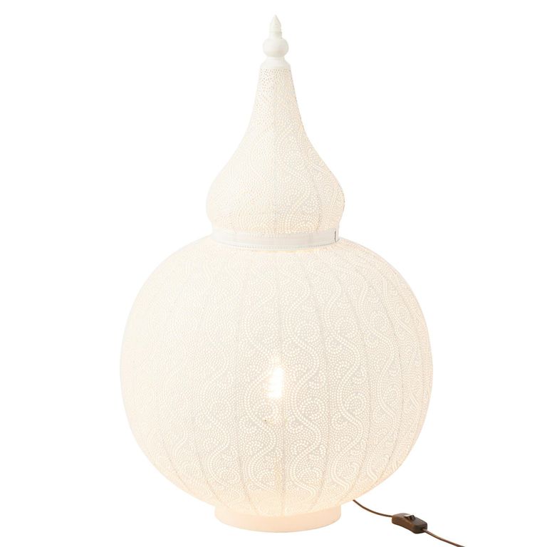 Aladin Table Lamp - Large - White - Metal
