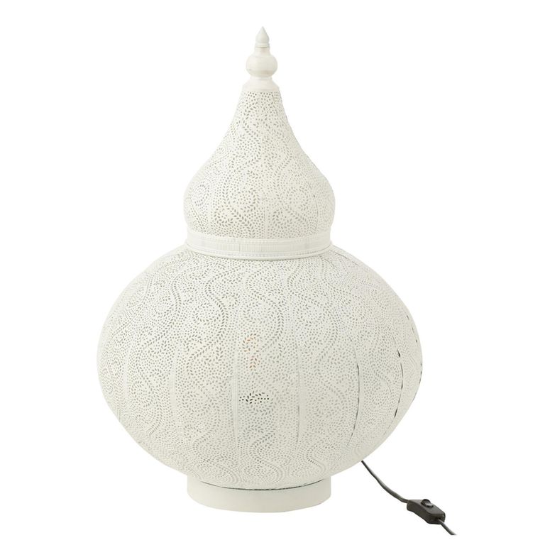 Aladin Table Lamp - Small - White - Metal