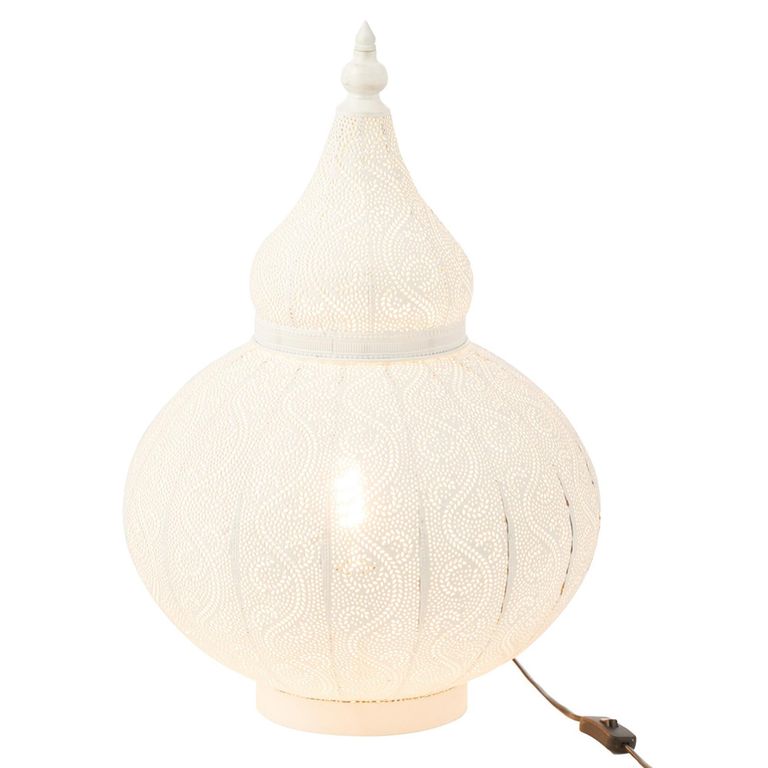 Aladin Table Lamp - Small - White - Metal