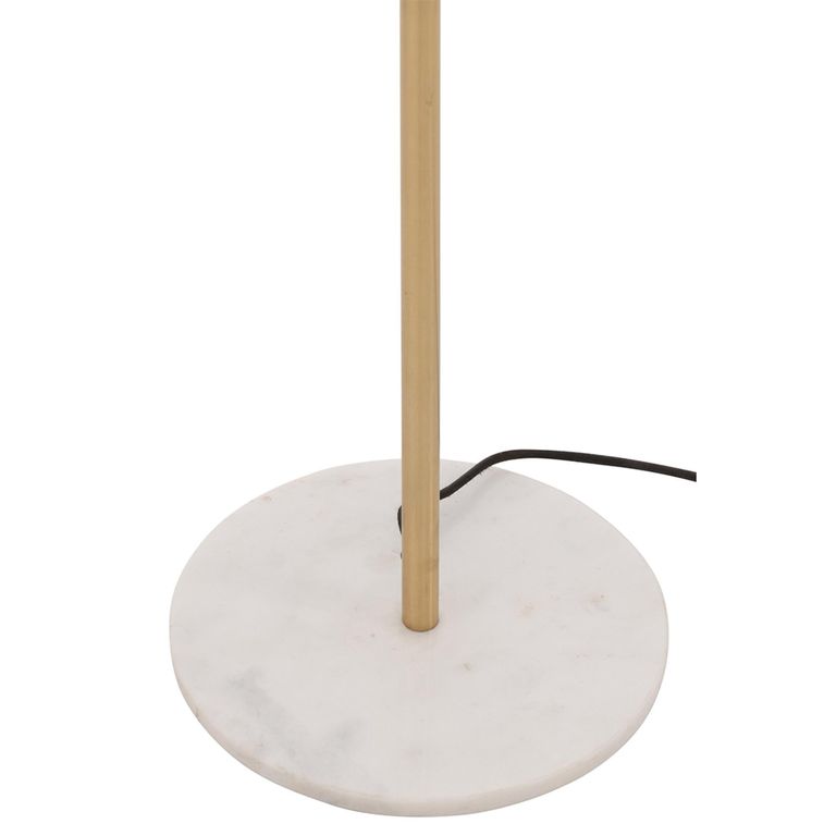 Floor Lamp - Gold - Marble and Metal