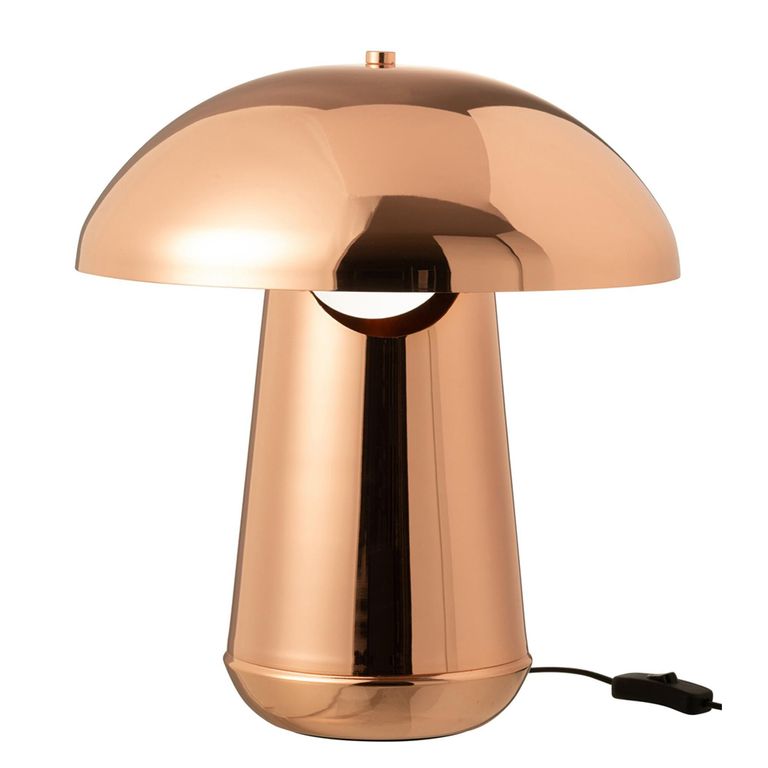 Mushroom Table Lamp - Copper - Metal