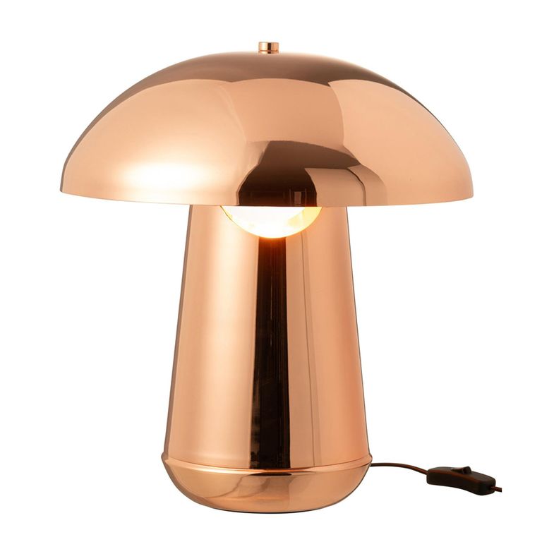 Mushroom Table Lamp - Copper - Metal