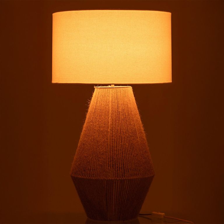 Striing Table Lamp - Natural - Jute and Metal