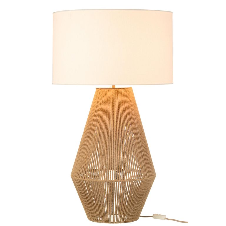 Striing Table Lamp - Natural - Jute and Metal