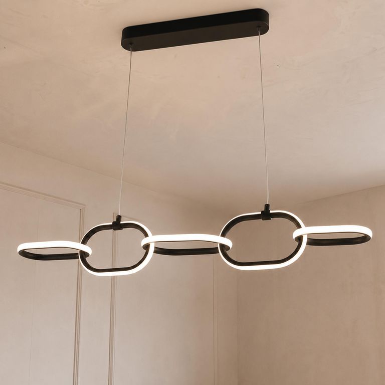 Layn Chandelier - Bronze - Metal