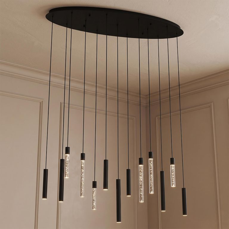 Oxley Chandelier - Large - Bronze - Metal