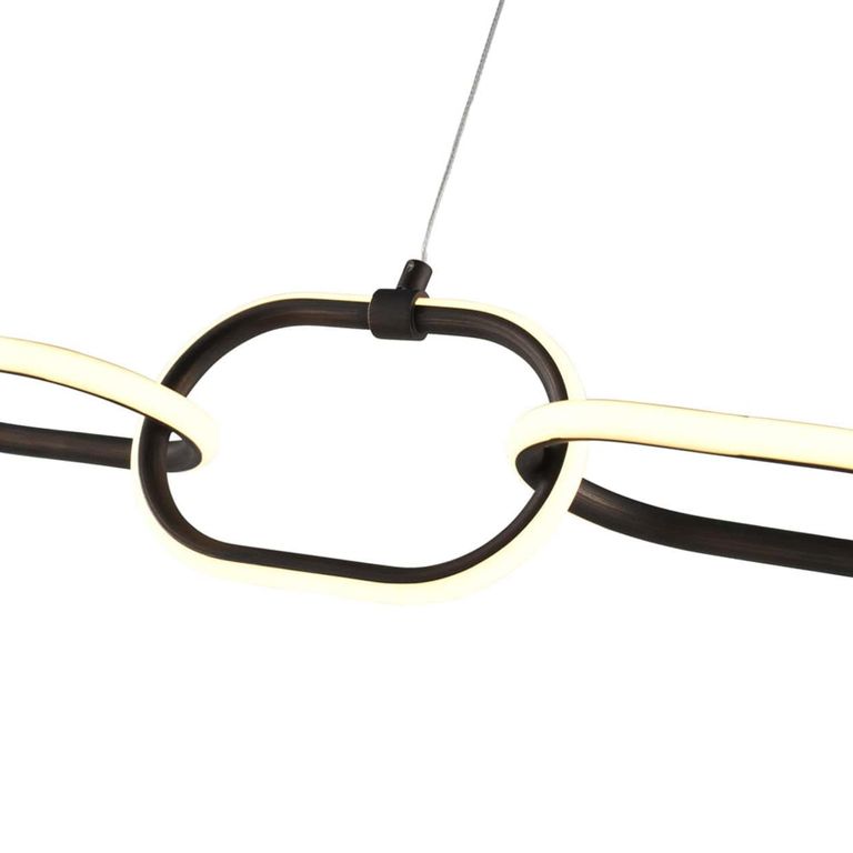 Layn Chandelier - Bronze - Metal