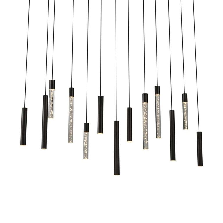 Oxley Chandelier - Large - Bronze - Metal