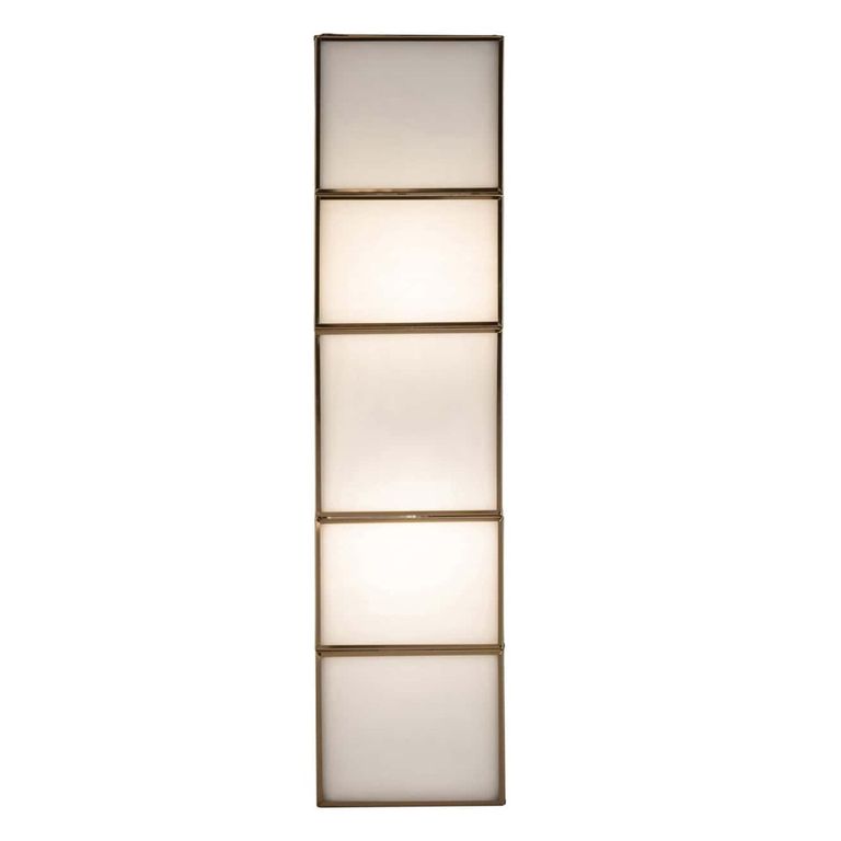Livia Wall Lamp - Antique Brass - Glass and Metal
