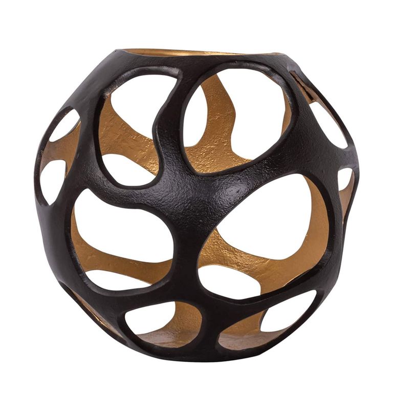 Alysia Hurricane Light - Brown - Metal