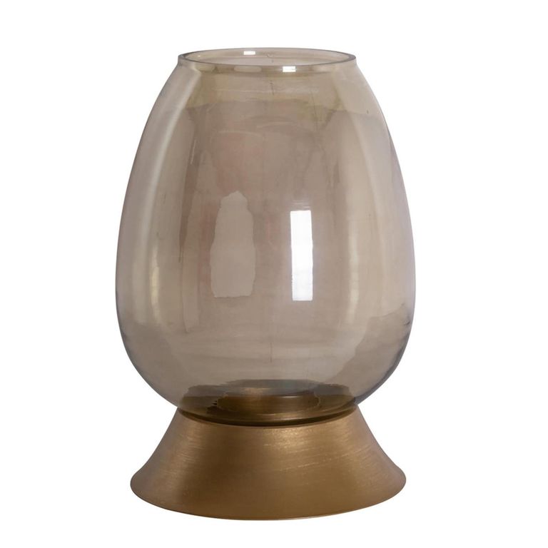 Aubine Hurricane Light - Gold - Glass and Metal