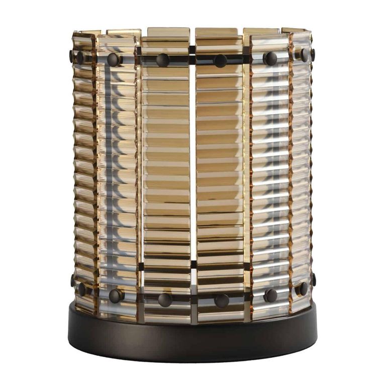 Crane Hurricane Light - Small - Brown - Glass and Metal