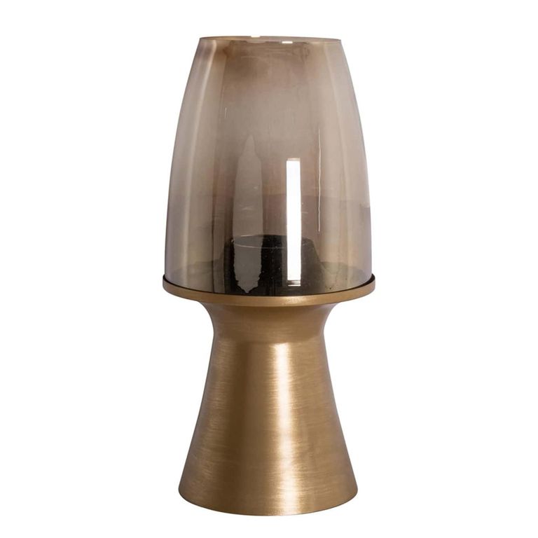 Danea Hurricane Light - Brushed Gold - Glass and Metal
