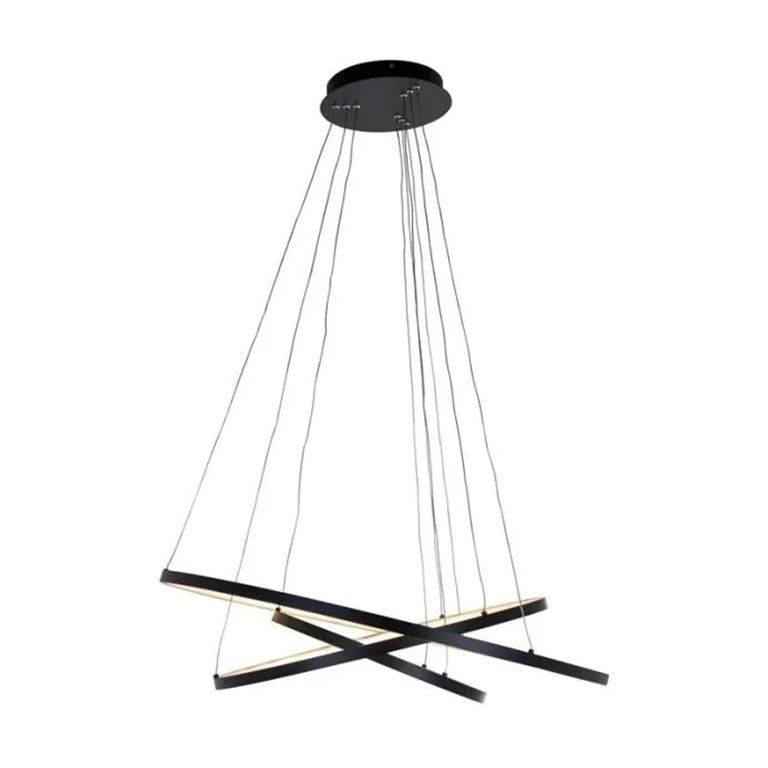 Amira Black Metal Chandelier