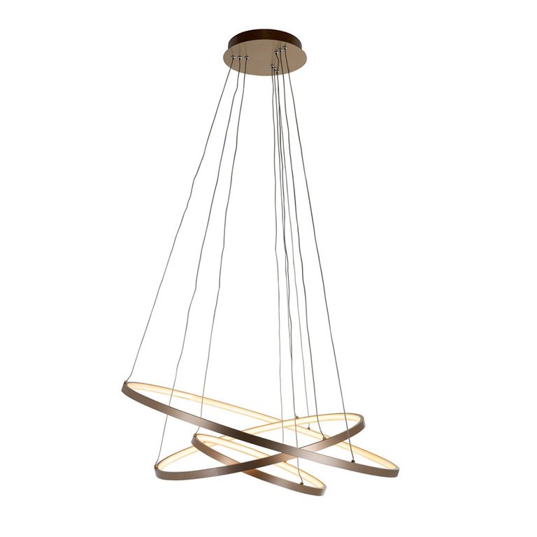 Amira Gold Metal Chandelier