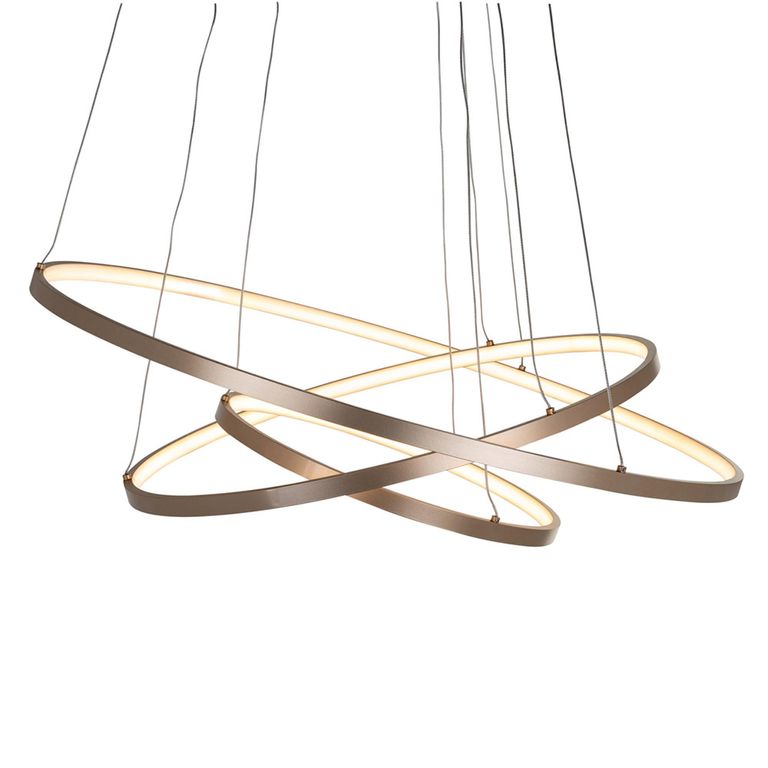 Amira Gold Metal Chandelier