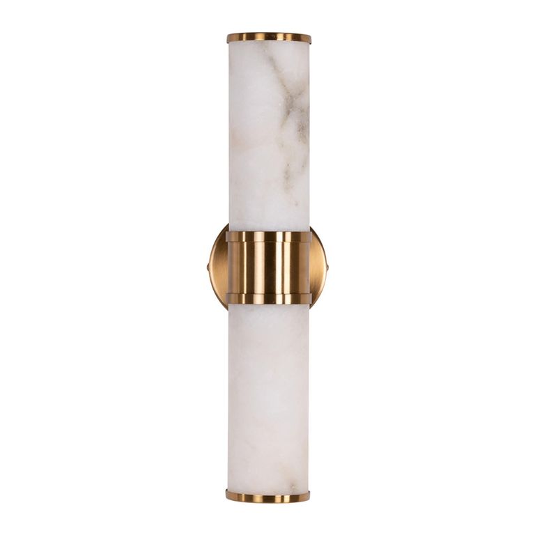 Charlize Brushed Gold Wall Lamp
