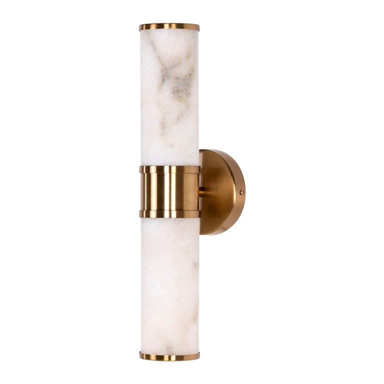Charlize Brushed Gold Wall Lamp