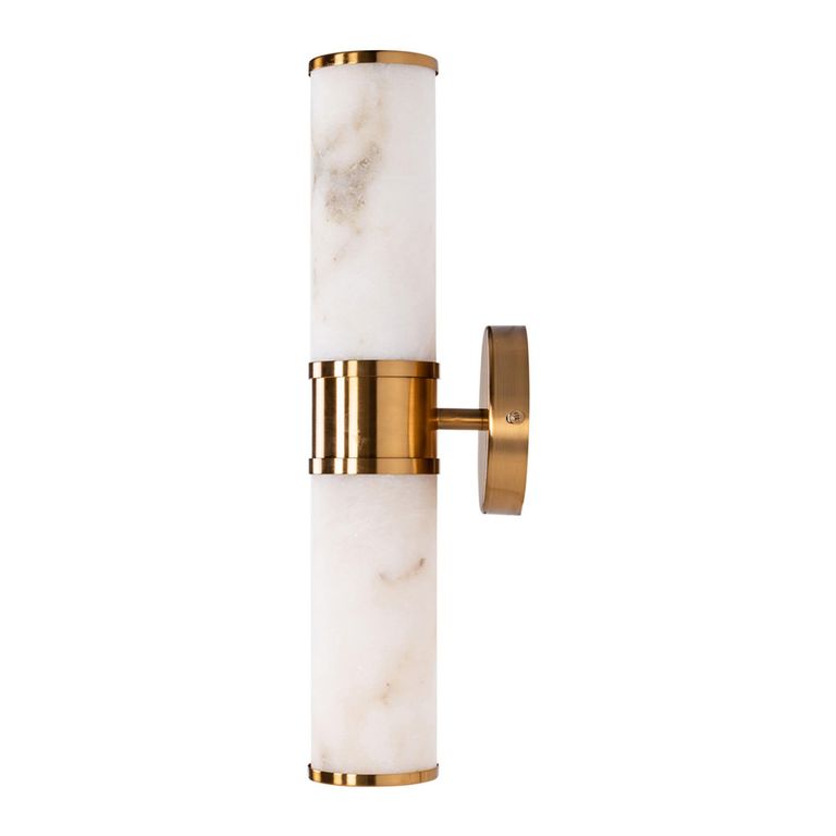 Charlize Brushed Gold Wall Lamp