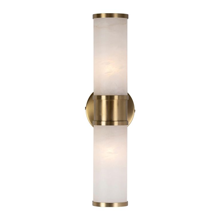 Charlize Brushed Gold Wall Lamp